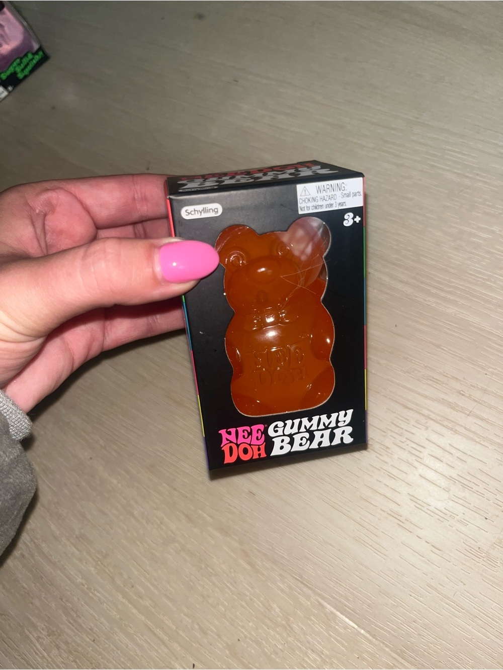 Gummy Bear Stress Toy - Orange Soothing Squeeze